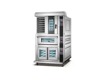 Convection Oven Deck Oven Dough Proofer Combo