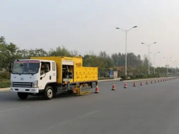 Traffic Cone Placement and Retrieval Vehicle