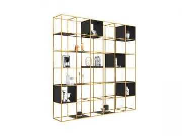 Aluminum Framed Display Cabinet (Bogu Frame)