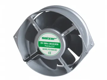 172x150x55mm AC Axial Fan with Metal Impeller