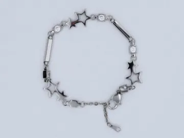 S1422 Healthcare Stainless Steel Bracelet with Magnetic Bars