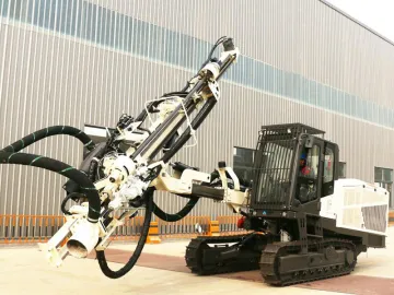 Surface Drill Rig, ST120 Drilling Equipment  (Surface Top Hammer Drilling Rig with Cabin, Telescopic Boom)