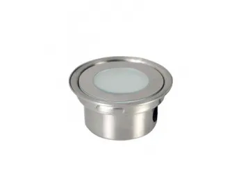 SC-F104 RGB LED Inground Light, 60mm Round Recessed LED Deck Light