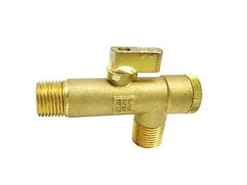 Brass Ball Valve Strainer Combo-- Heavier Duty