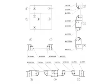 Series 50（KM50）Swing Door