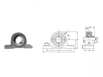 UCP300 Pillow Block Bearing Units