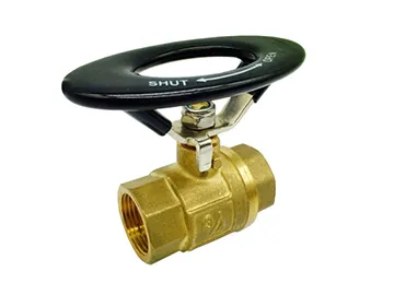 Brass Ball Valve with Oval Handle