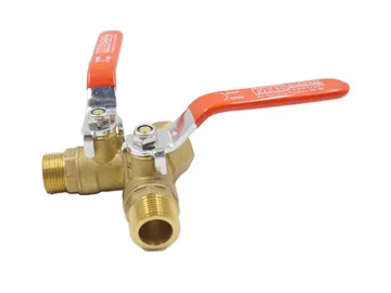 3-way Wye Brass Ball Valve