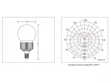 E14 LED Light Bulb