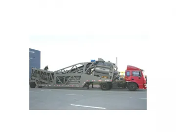 New-type HYZM Mobile Concrete Mixing Plant