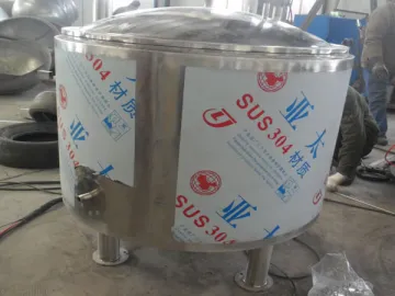 Stainless Steel Jacketed Kettle  (Pressure Cooking Kettle)