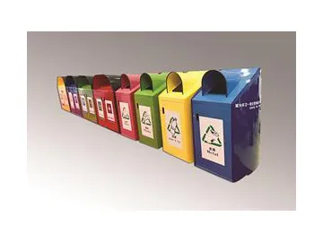 Outdoor Trash Sorting Bin