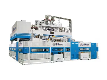 1500-4000mm Stretch Film Extrusion Line (4 Winding Shafts)