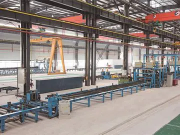 Steel H Beam Assembling Machine