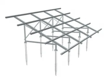 GT4 Ground Mount Solar Panel Racking System