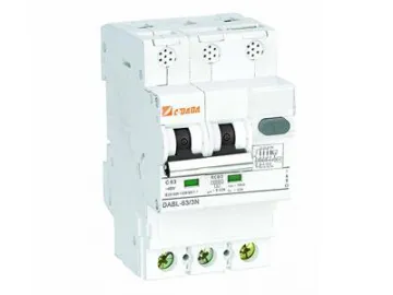 DABL-40  6kA 10kA Electromagnetic Residual Current Device RCBO Circuit Breaker