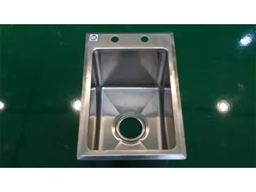 Drop In Single Bowl Stainless Steel Sink