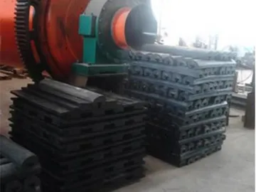 Autogenous Mill Rubber Liner