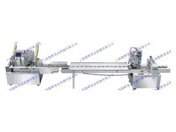 Biscuit Sandwiching and Packing Machine