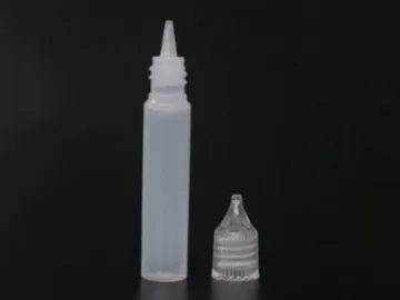 Plastic E Liquid Bottle, 10ml 15ml 30ml LDPE Bottle, Item TBLDES-21 E cigarette Accessory