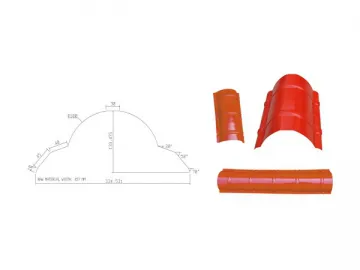 Ridge Cap Roll Forming Machine