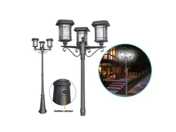 ST8301-3 SOLAR LAMP POST LIGHT