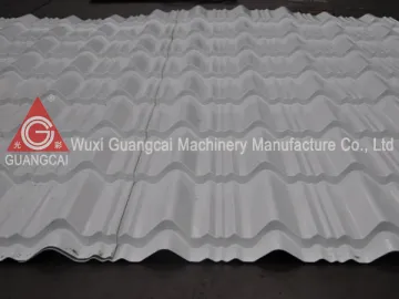 GWC29-193-965 Glazed Roof Tile Roll Forming Machine