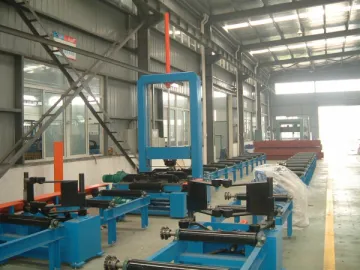 H Beam Steel Assembling Machine