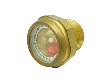 High Pressure Pipe Threaded Brass Sight Glass