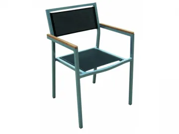 Aluminum Outdoor Stackable Chair