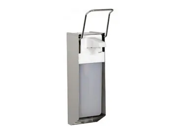 Stainless Steel Elbow Sanitizer Dispenser for Both 500ml &amp; 1000ml Euro Bottle