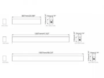 SL11070 LED Linear Light in Continuous Run