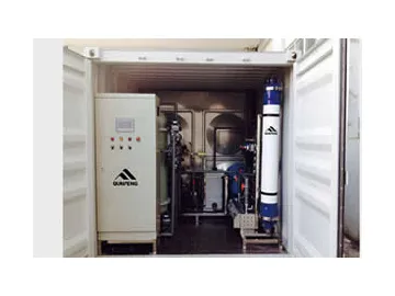 Containerized Water Purification System, Ultrafiltration (UF)