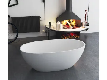 Solid Surface Artificial Stone Bathtub PS-8801