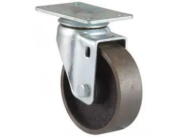 50~140kg Cast Iron Wheel Swivel Caster