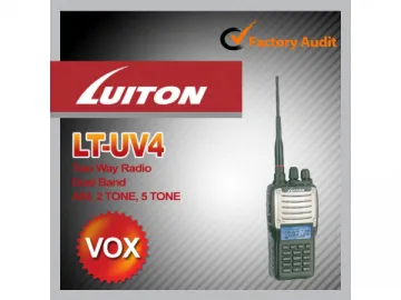 LT-UV4 Amateur Dual Band Portable Radio Transceiver