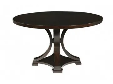 Round Cherry Wood Dining Table