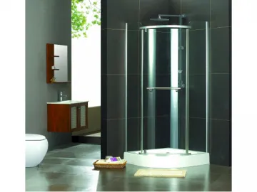 AD Pivot Door Shower Enclosure