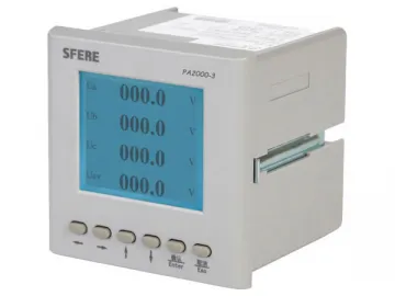 PA2000 Series Power Quality Monitor