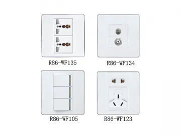 R86-WF Wall Socket and Switch