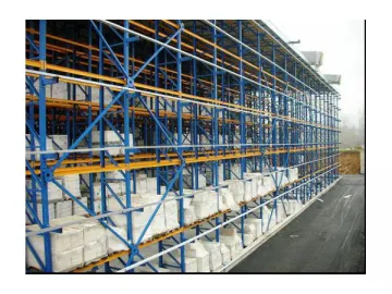 Pallet Rack Supported Building