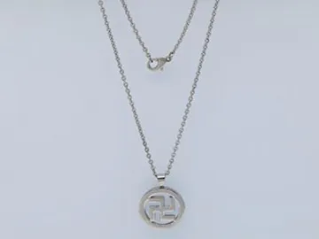 Ring Circle Peace Pendant