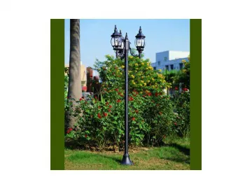 3-Head Cast Aluminum Street Light 20814-3