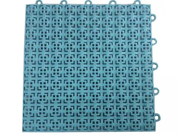 Interlocking Plastic Floor Tiles (For Anti Slip Flooring)