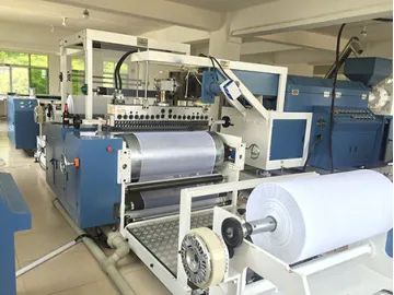 Extrusion Coating Line (for TPU Toe Puff, Heel Counter Materials)