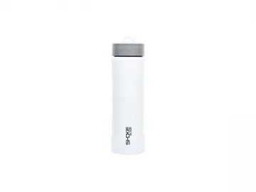 Insulated Stainless Steel Bottle with Straw