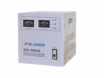 SVC Single Phase High Accuracy AC Voltage Stabilizer