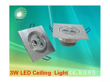 3*1W        LED Ceiling Light