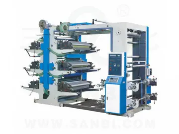 Six-Colour Flexographic Printing Machine