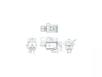 Φ4 Spring Reed Micro Vibrating Motor A2